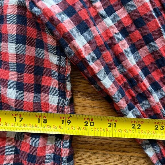 Chubbies The Inside Out Flip Reverse It Plaid & Palms Pearl Snap Shirt Mens Sz M - Picture 7 of 8